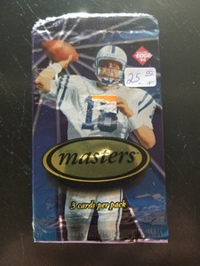 1998 Edge Masters football pack unopened