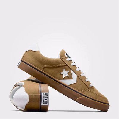 Converse Tobin OX Größe 8,5 UK EU43 Trek Tan White Brown Gum Comfort A07511C
