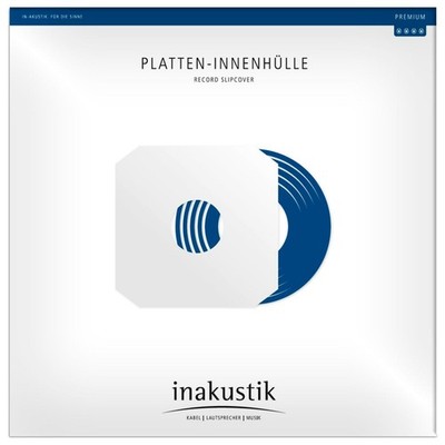 1x 25 in-akustik Premium LP Sleeves 12'' antistatic