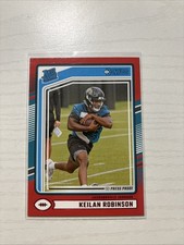 2024 Panini Donruss - Rated Rookie Keilan Robinson #385 Press Proof Red (RC)