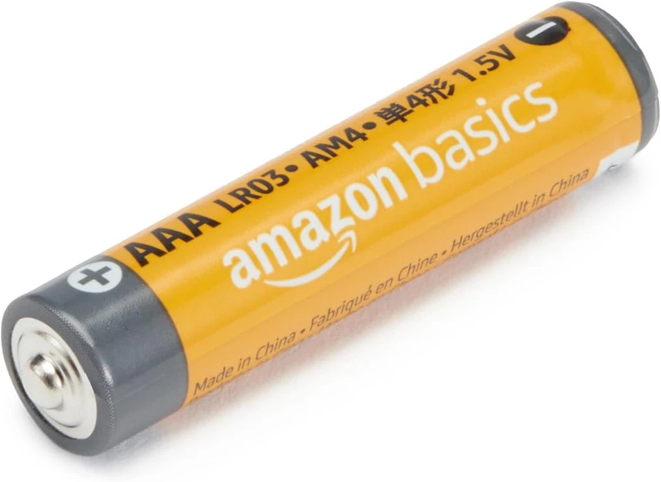 Amazon Basics AAA Alkaline High-Performance Batteries, 1.5 Volt, 10-Year Shelf L - Image 3 of 4