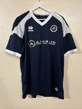 Millwall Football Club Soccer Jersey -  Errea Navy Blue