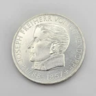 Coin FRG 5 Mark-Joseph Freiherr von Eichendorff 1788-1857-Silver-1957