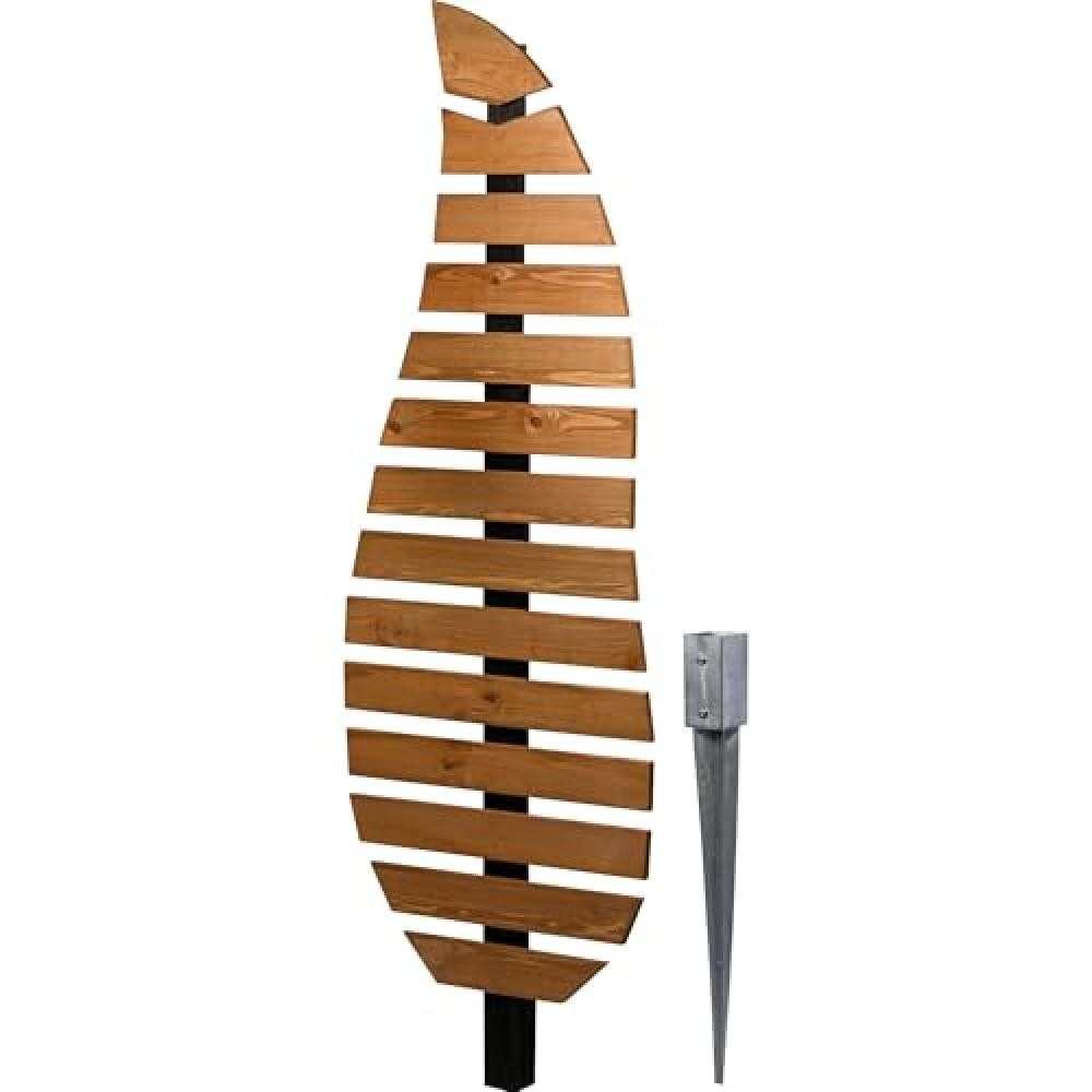 Supporto Rampicanti dobar® Green Label Foglia in Legno Massiccio 1.75m