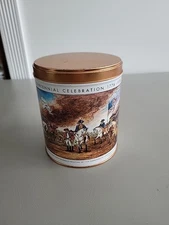 1975 Bicentennial Celebration 1776-1976 Cornwallis Surrender Tin Can JL Clark 