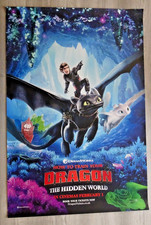 How to Train Your Dragon Poster The Hidden World Cinema One Sheet