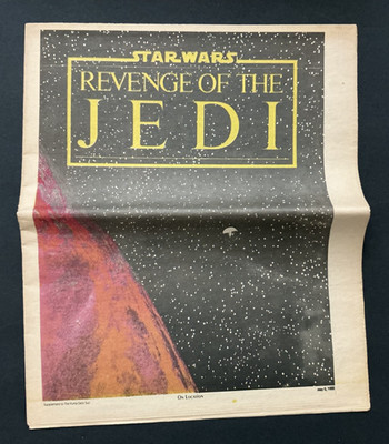 Original 1982 Star Wars ''REVENGE OF THE JEDI'' Yuma Daily Sun 20-page Supplement