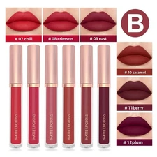Matte Liquid Lipstick 6 Color Set Waterproof Long Lasting Moisturizing Makeup Ki