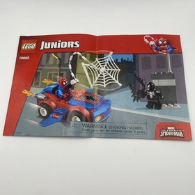 LEGO Juniors: Spider-Man: Spider-Car Pursuit (10665) Complete With Instructions