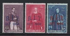 1930 Belgium - No. 305/307 3 Values - MNH**