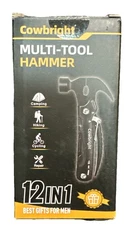 💪Cowbright Multi-tool Hammer 12 IN 1 New Sealed Best Universal Tool