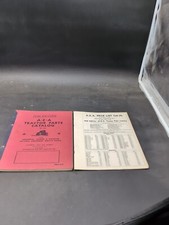 1936-1948 A E A Tractor Parts Catalog + Price List