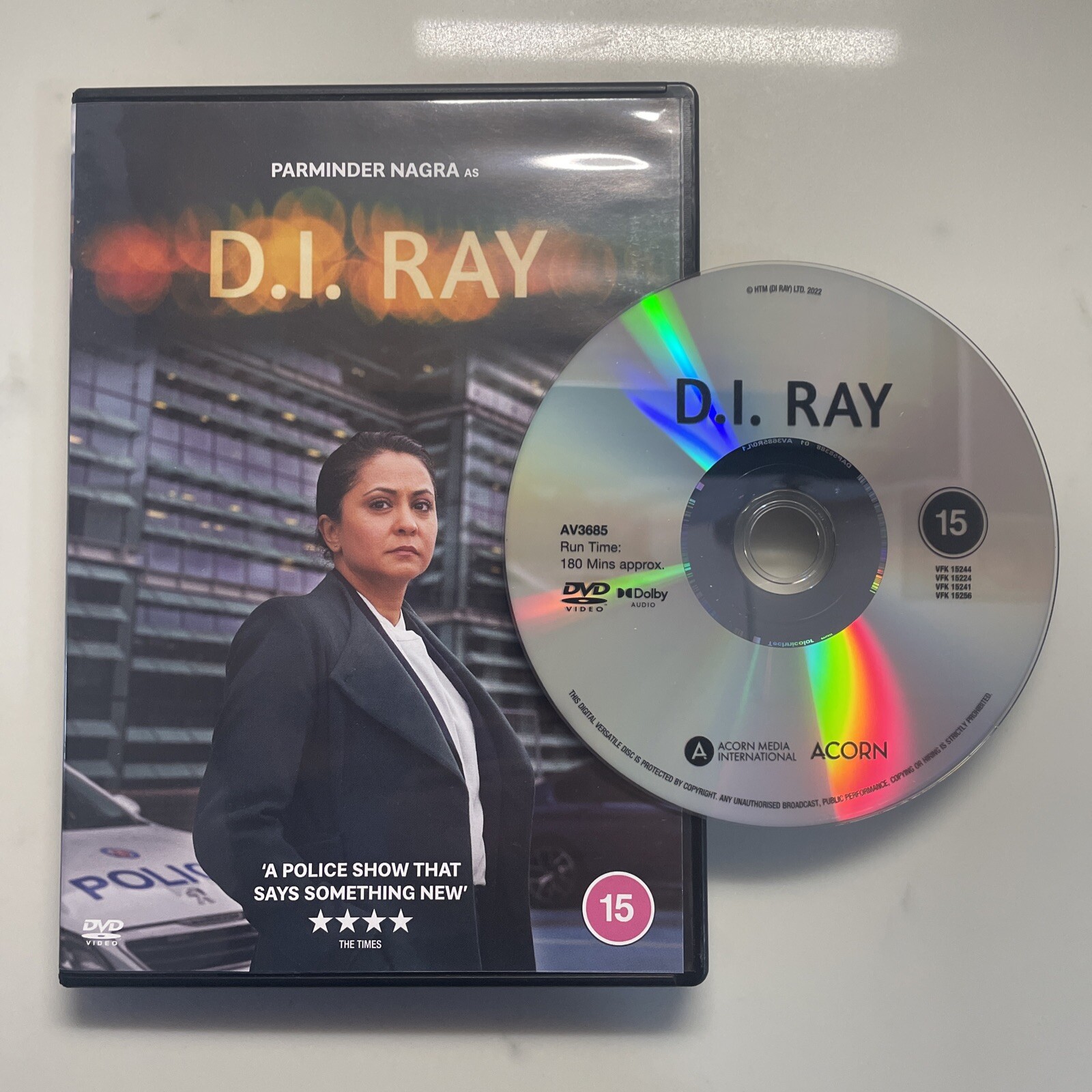 DI Ray DVD (2022) Parminder Nagra VGC Asian police drama crime