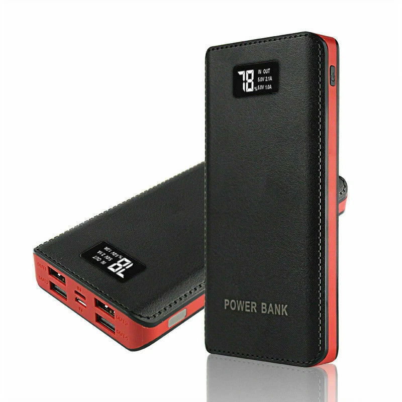 4USB Power Bank 10000mah Portable External Battery Backup Charger Fast Charging  - Image 4 of 4