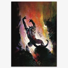 Vintage Print 79- Fire Demon