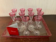 Empire Model Crystal Liquor Set By Baccarat Price Of The Set 