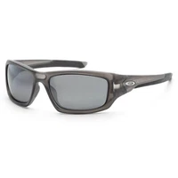 Oakley Valve Mens Grey Wrap Polarized Sunglasses Deals
