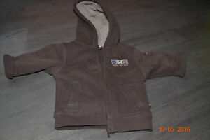 Manteau Avec Capuche Et Fourrure Marron Bebe Garcon 6 Mois Okaidi Ebay