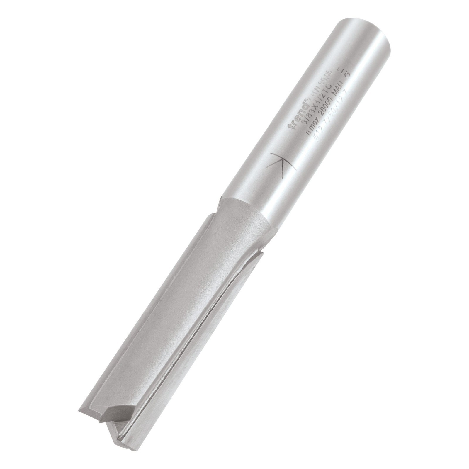 Trend Two Flute Cutter 12.7 mm Diameter 3/83X1/2TC FAST FREE DELIVERY
