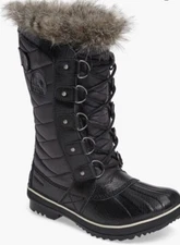 New SOREL Tofino II Size 5 Black Women’s Winter Snow Boots RETAIL $190