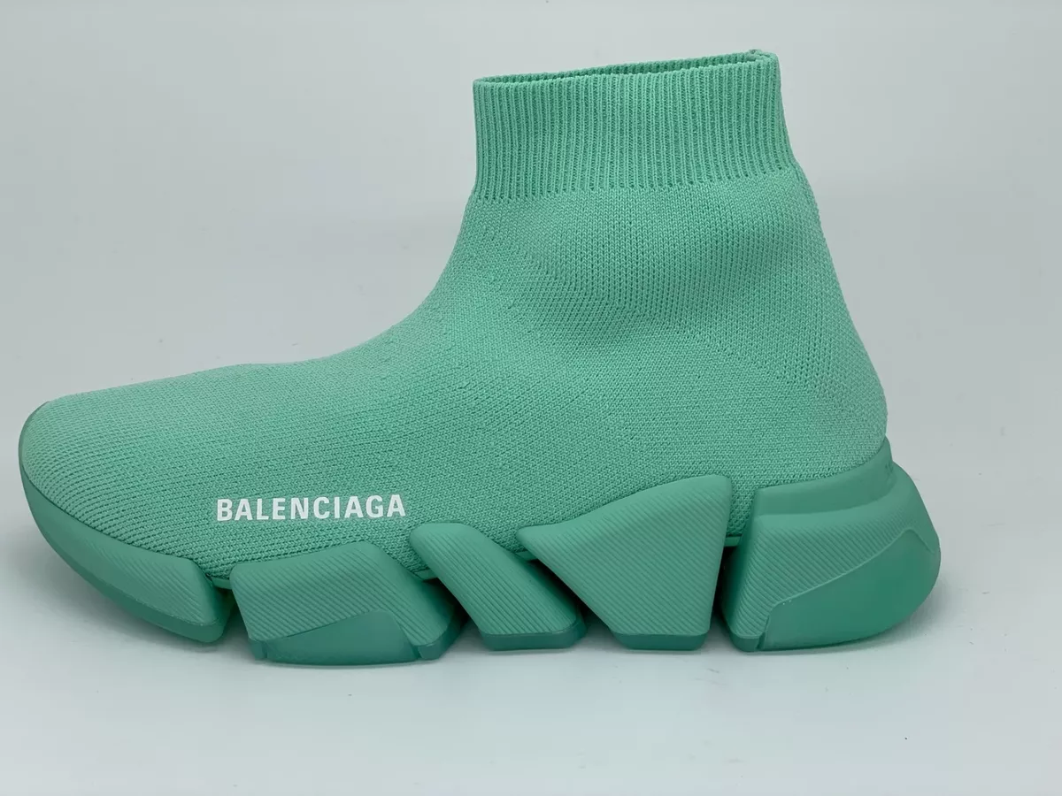 Balenciaga Women's Speed 2.0 Knit High Top Sock Sneakers