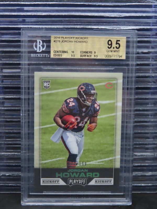 Jordan Howard Panini Playoff Rps Autographs #32 Kickoff
