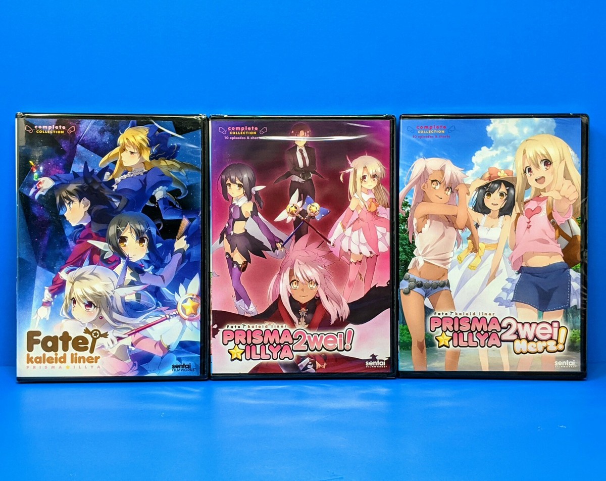 Fate/Kaleid Liner Prisma Illya + 2wei + Herz! Season 1 2 3