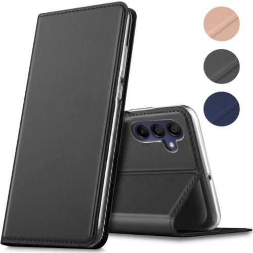 Handy Hülle für Samsung Galaxy A15 4G/5G Case Schutzhülle Tasche Slim Flip Cover - Bild 1 von 16