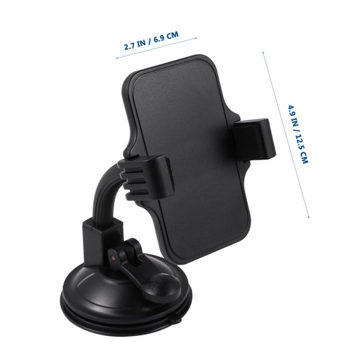 1Pc Car Phone Mount Suction Cup Phone Holder Dashboard Windshield Rack - Photo 8 sur 12