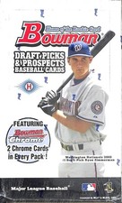 2005 Bowman Draft Picks and Prospects Baseball Sealed Hobby Box