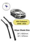 <!--F#f_0-->WIPER BLADES FOR HSV CLUBSPORT SEDAN 2006-2013 (E SERIES)<!--F/-->