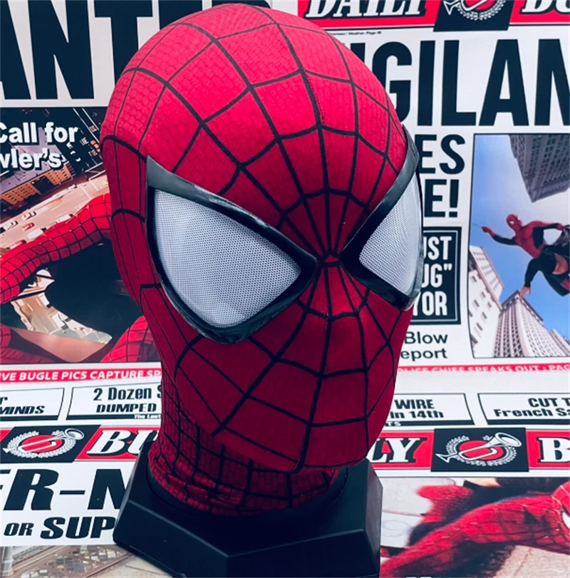 The Amazing Spider-man 2 Peter Parker Cosplay Mask Halloween Party Prop Gift - Image 3 of 4