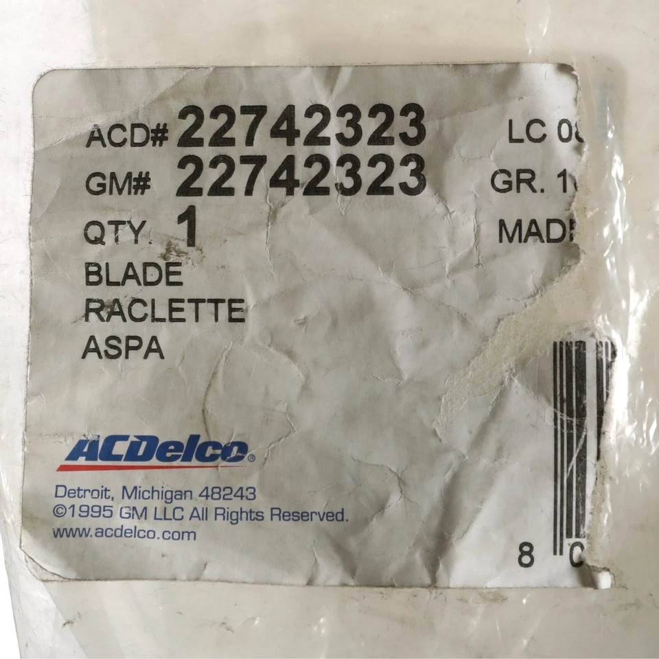 OEM NEW Front Driver Side Windshield Wiper Blade 11-15 Chevrolet Volt 22742323 - Image 4 of 4