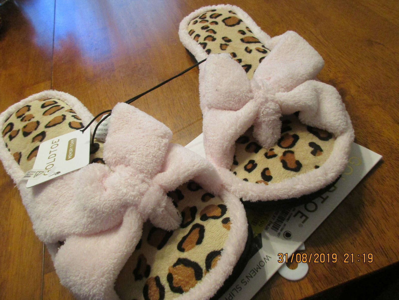 PANTOFOLA D’ORO Pantofole da donna GOLD XLARGE (11) in memory foam da interno esterno rosa blush