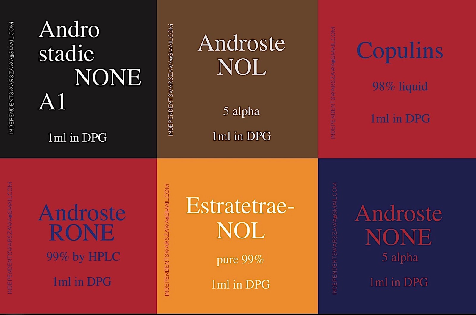 PHEROMONE 7 x 1ml /1mg