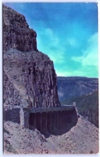 Postcard Wyoming Golden Gate Canyon Kingman Pass Yellowstone Nat'l Park UNP E4