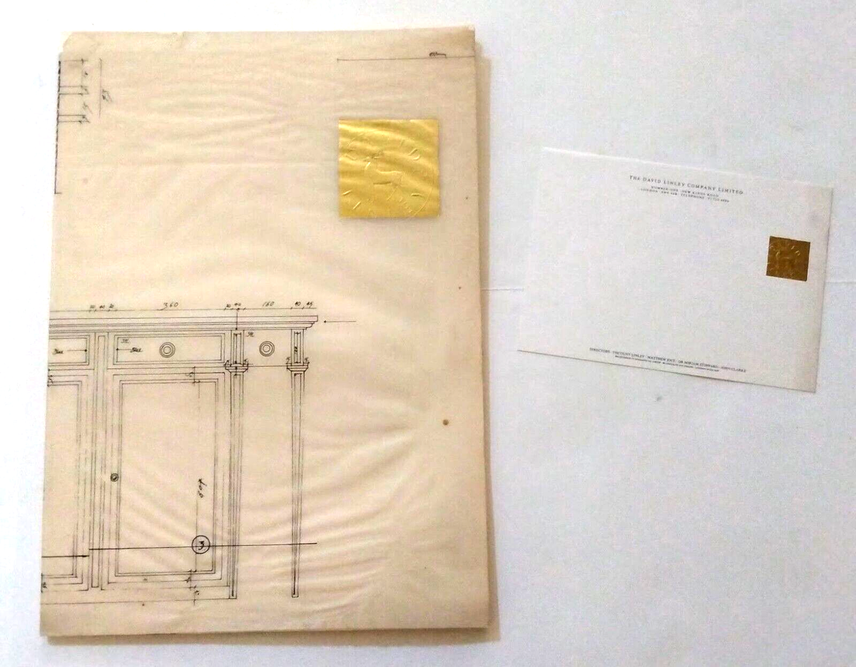 1985 DAVID LINLEY, Viscount Linley, London Store Fine Furniture