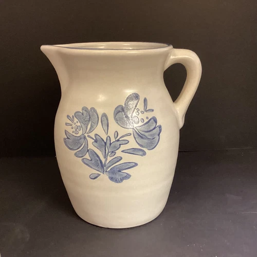Vintage 1977-83 Pfaltzgraff Folk Art Yorktowne Large 64 oz. Pitcher Stoneware