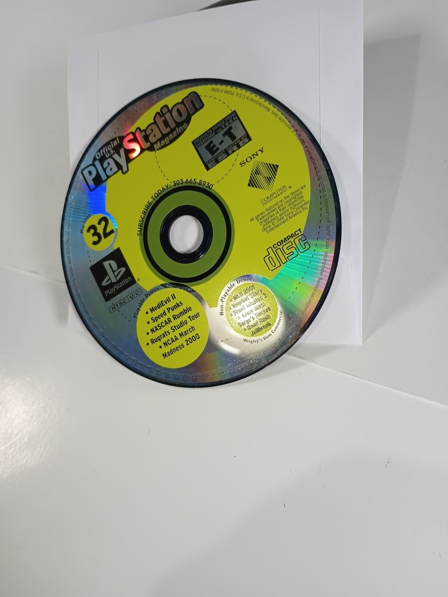 Official US PlayStation Magazine May 2000 PS1 Demo Disc 32 Vagrant