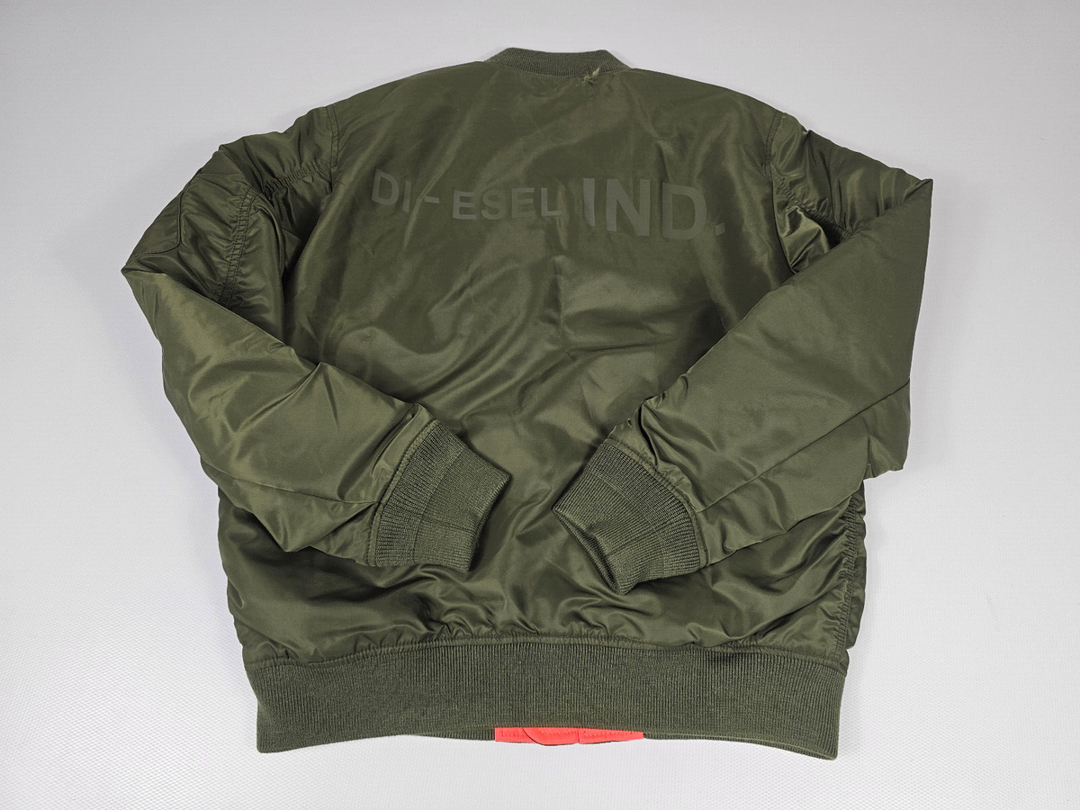 Diesel J-Ross-New-Logo-Rev Wende Bomberjacke Jacke Jacket