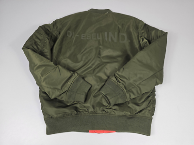 ジャケット・アウター DIESEL J-ROSS-NEW LOGO-REV M A08714 MA-1 Diesel J-Ross-New-Logo-Rev Wende Bomberjacke Jacke Jacket