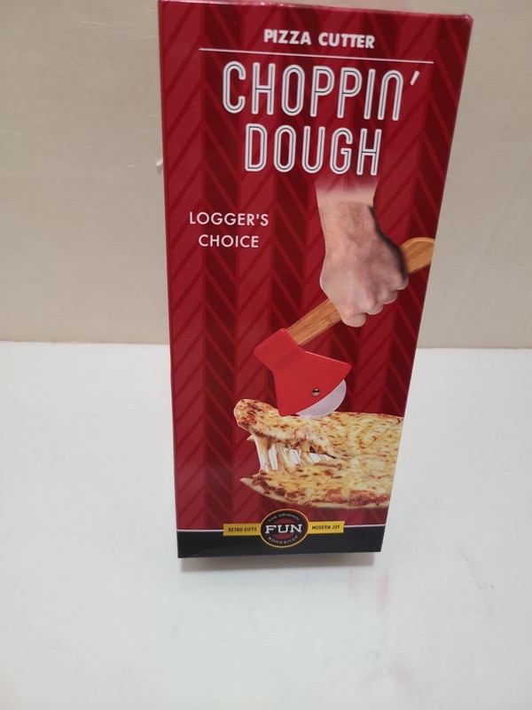 NIB - Protocol Ax Choppin’ Dough Pizza Cutter. Retro Novelty Gift.
