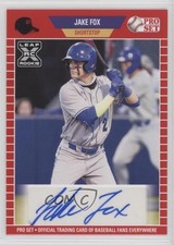 2021 Leaf Pro Set Baseball Blaster Jake Fox #PS-JF1 Auto 0i21