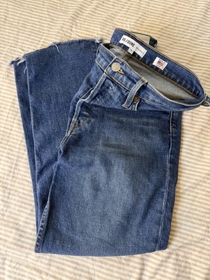 RE/DONE High Rise Stove Pipe Stretch Jeans Mid 70s Wash Made in USA: Sz 27