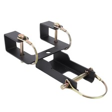 Trash Can Coupler Hook Carbon Steel Wheeled Garbage Bin Hauling Hook Pin