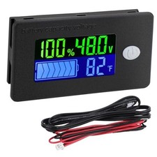 48V Battery Meter - 10-100V Golf Cart Battery Meter - DC Voltage 48V Upgrade