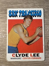 1971-72 Topps - CLYDE LEE - Vintage San Francisco Warriors