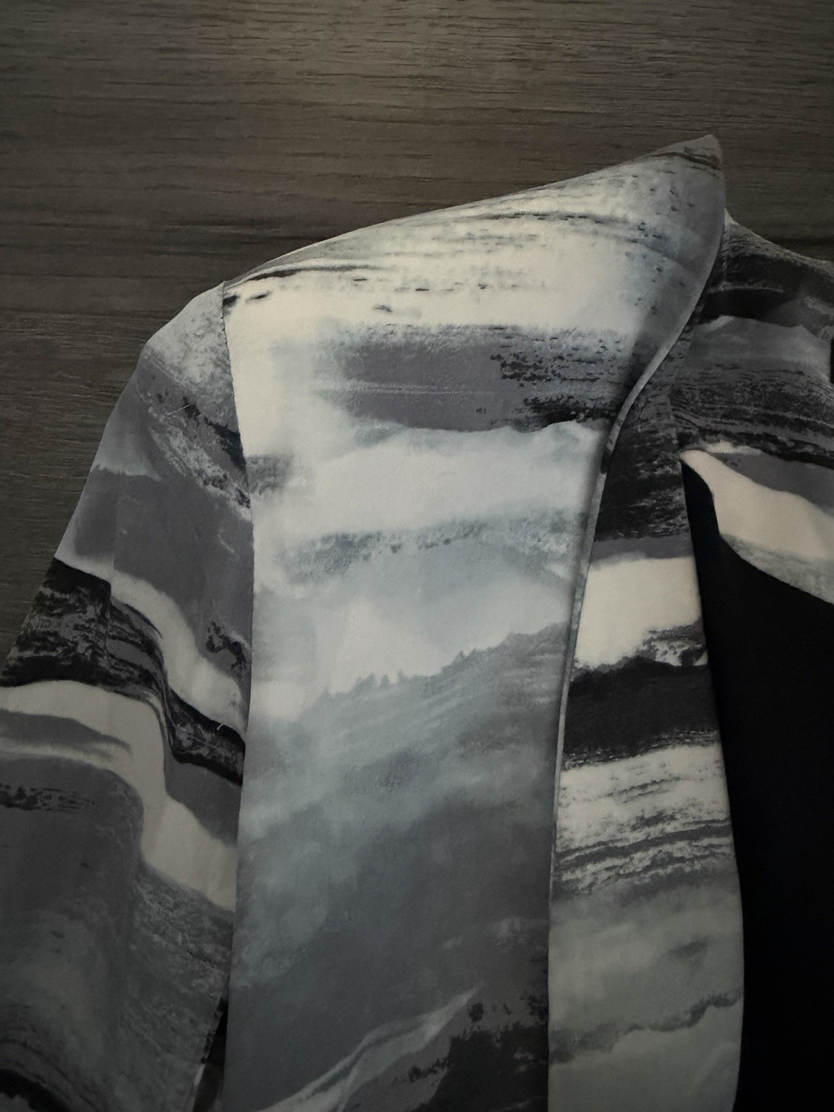 GINGER & SMART Marble Abstract Pattern Silk Butto… - image 5