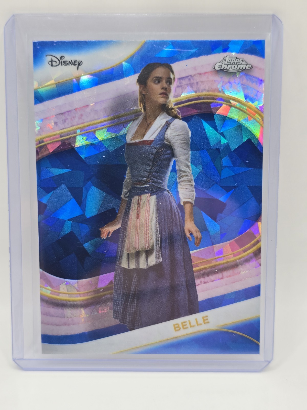 Topps Disney Chrome Sapphire Belle #129