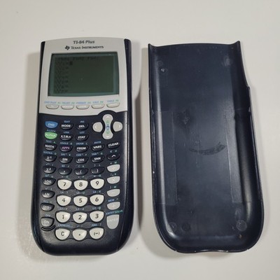 Texas Instruments TI-84 Plus Graphing Calculator w/ Slide Cover Tested